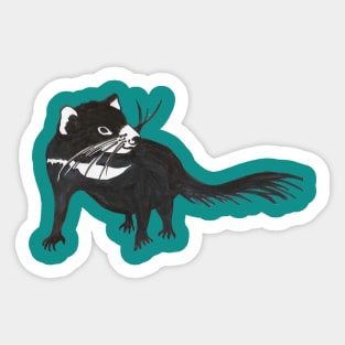 Tassie Devil Sticker